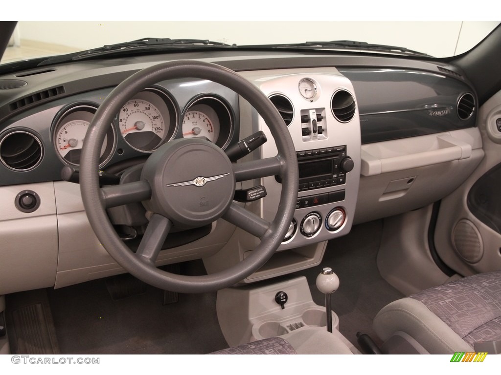 2006 PT Cruiser Convertible - Magnesium Green Pearl / Pastel Slate Gray photo #7