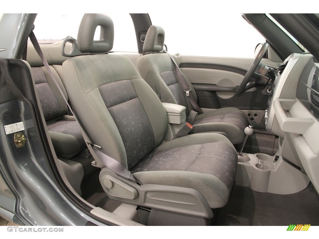 2006 PT Cruiser Convertible - Magnesium Green Pearl / Pastel Slate Gray photo #15