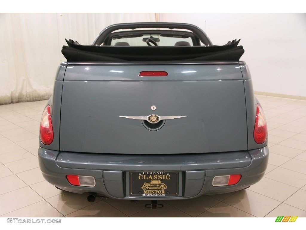 2006 PT Cruiser Convertible - Magnesium Green Pearl / Pastel Slate Gray photo #18