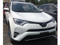 2016 Super White Toyota RAV4 XLE AWD  photo #3