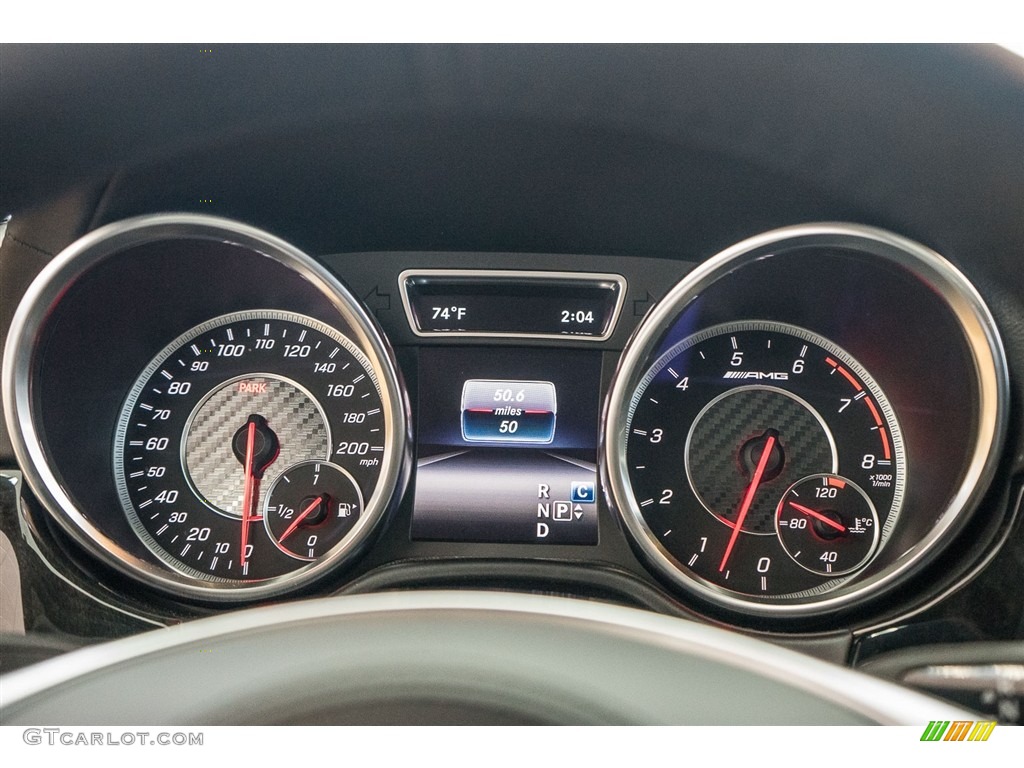 2017 Mercedes-Benz GLS 63 AMG 4Matic Gauges Photo #114267572