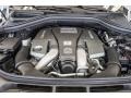 5.5 Liter AMG Turbocharged DOHC 32-Valve VVT V8 2017 Mercedes-Benz GLS 63 AMG 4Matic Engine