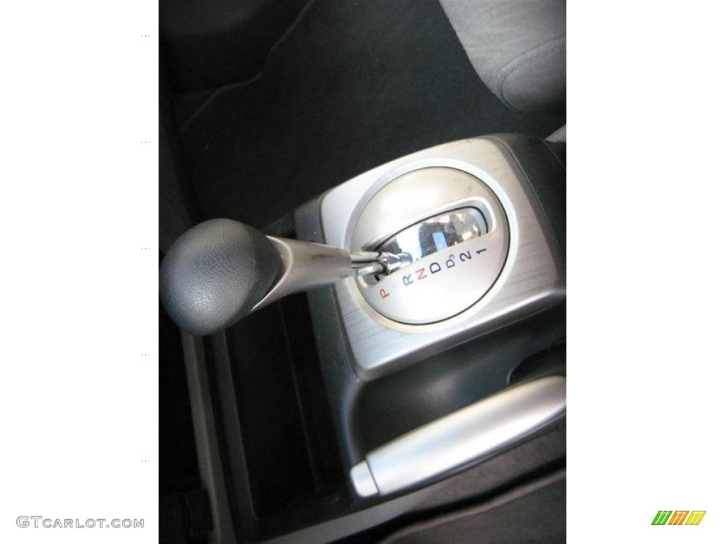 2006 Civic EX Coupe - Galaxy Gray Metallic / Black photo #25