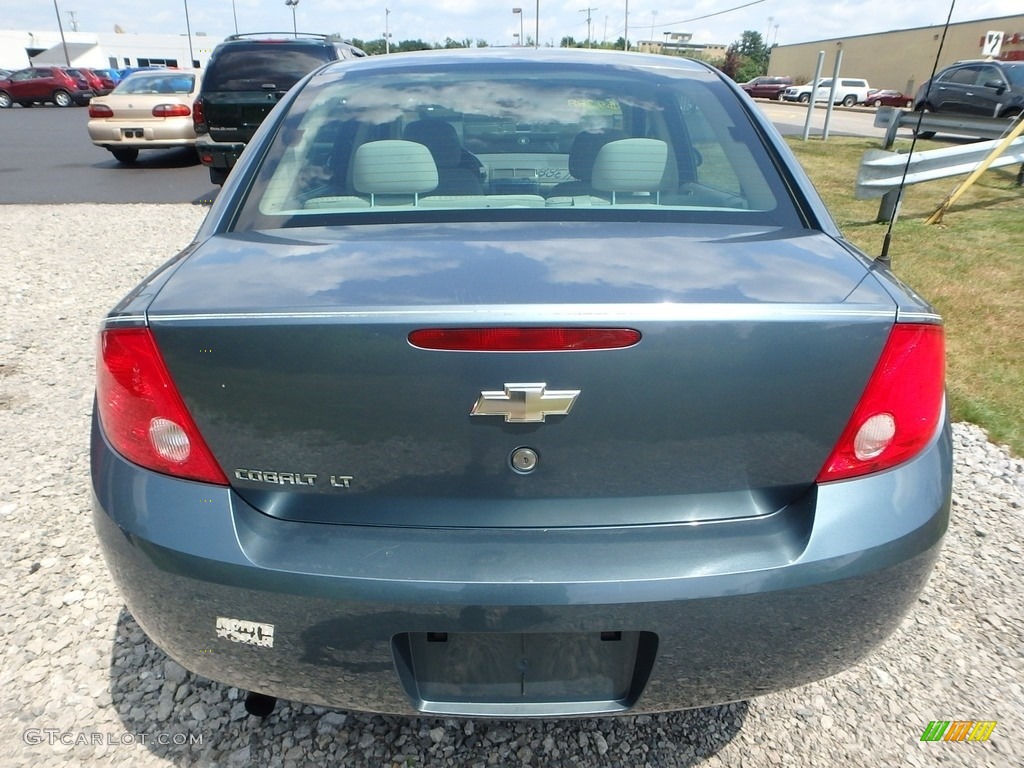 2007 Cobalt LT Sedan - Blue Granite Metallic / Gray photo #3