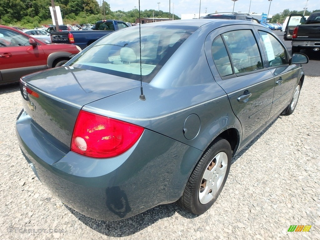 2007 Cobalt LT Sedan - Blue Granite Metallic / Gray photo #4