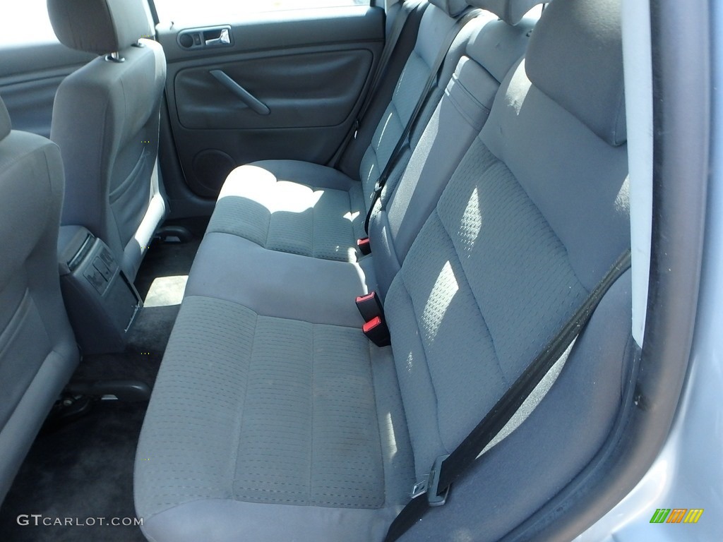 2004 Passat GLS Sedan - Blue Silver Metallic / Grey photo #9
