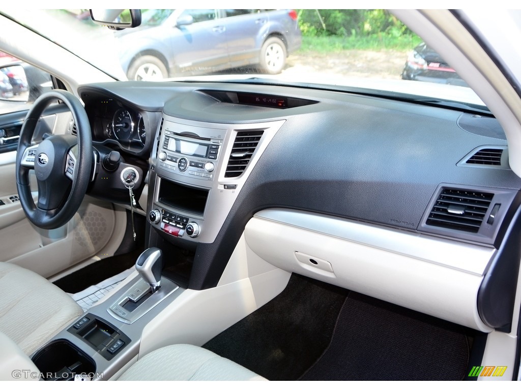 2012 Outback 2.5i - Satin White Pearl / Warm Ivory photo #9