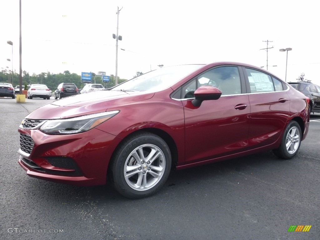 2016 Cruze LT Sedan - Siren Red Tintcoat / Jet Black photo #1