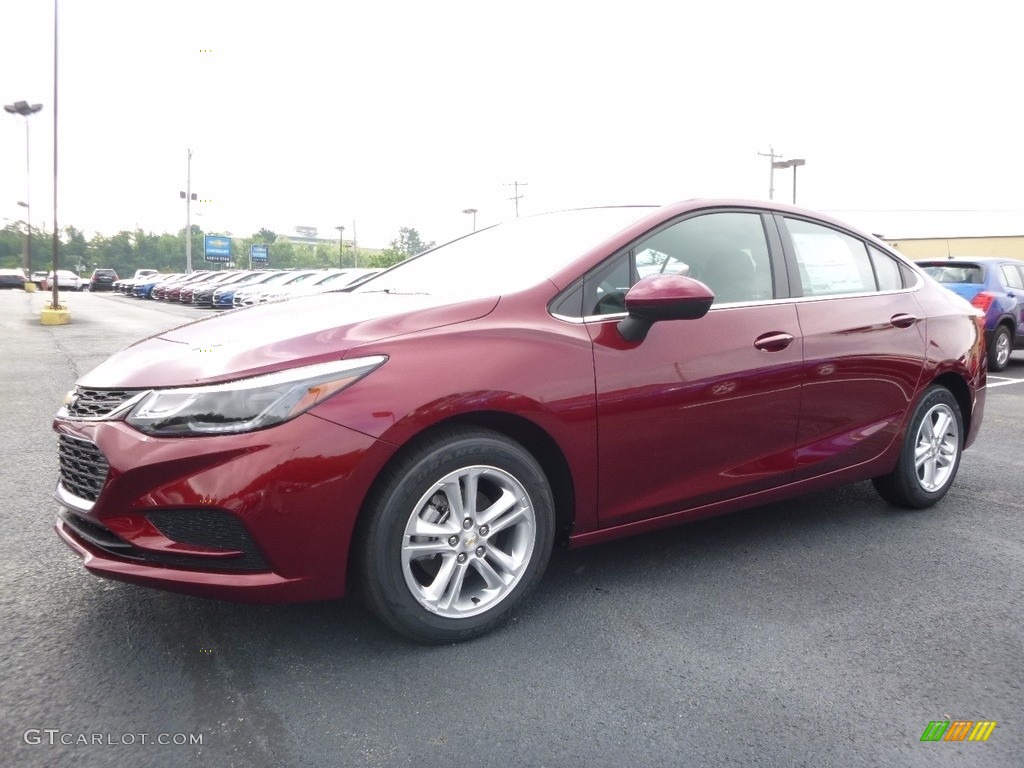 2016 Cruze LT Sedan - Siren Red Tintcoat / Jet Black photo #1