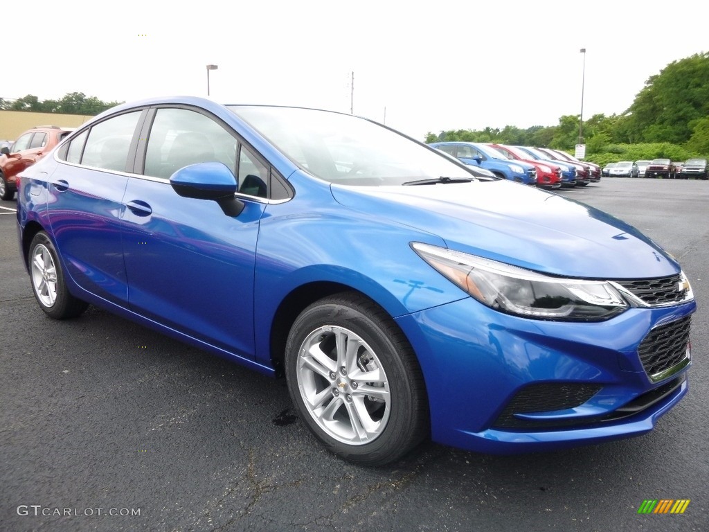 2016 Cruze LT Sedan - Kinetic Blue Metallic / Jet Black photo #3