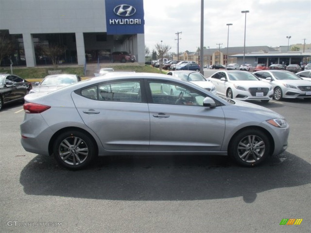 2017 Elantra SE - Gray / Gray photo #8