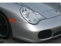 2001 Arctic Silver Metallic Porsche 911 Turbo Coupe  photo #6