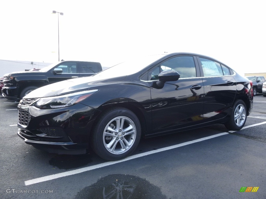 2016 Cruze LT Sedan - Mosaic Black Metallic / Jet Black photo #1