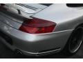 2001 Arctic Silver Metallic Porsche 911 Turbo Coupe  photo #20