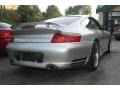 2001 Arctic Silver Metallic Porsche 911 Turbo Coupe  photo #27