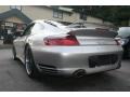 2001 Arctic Silver Metallic Porsche 911 Turbo Coupe  photo #28