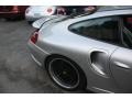 2001 Arctic Silver Metallic Porsche 911 Turbo Coupe  photo #50