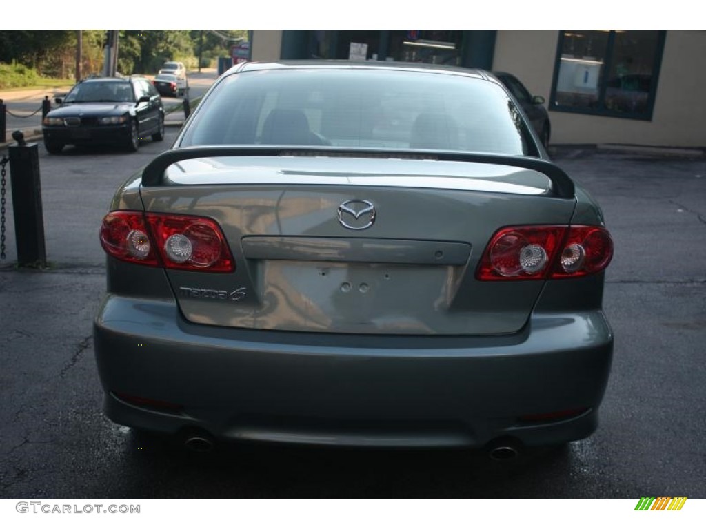 2003 MAZDA6 s Sedan - Sepang Green Metallic / Black photo #14