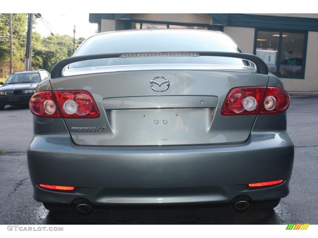 2003 MAZDA6 s Sedan - Sepang Green Metallic / Black photo #15