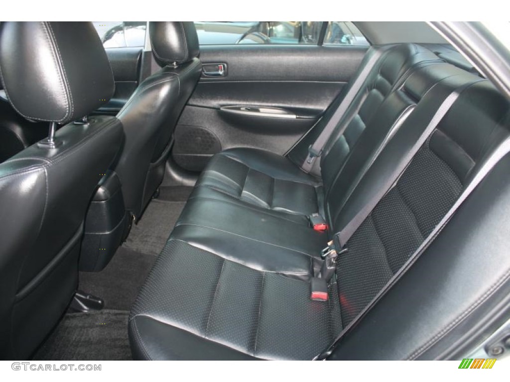 2003 MAZDA6 s Sedan - Sepang Green Metallic / Black photo #40