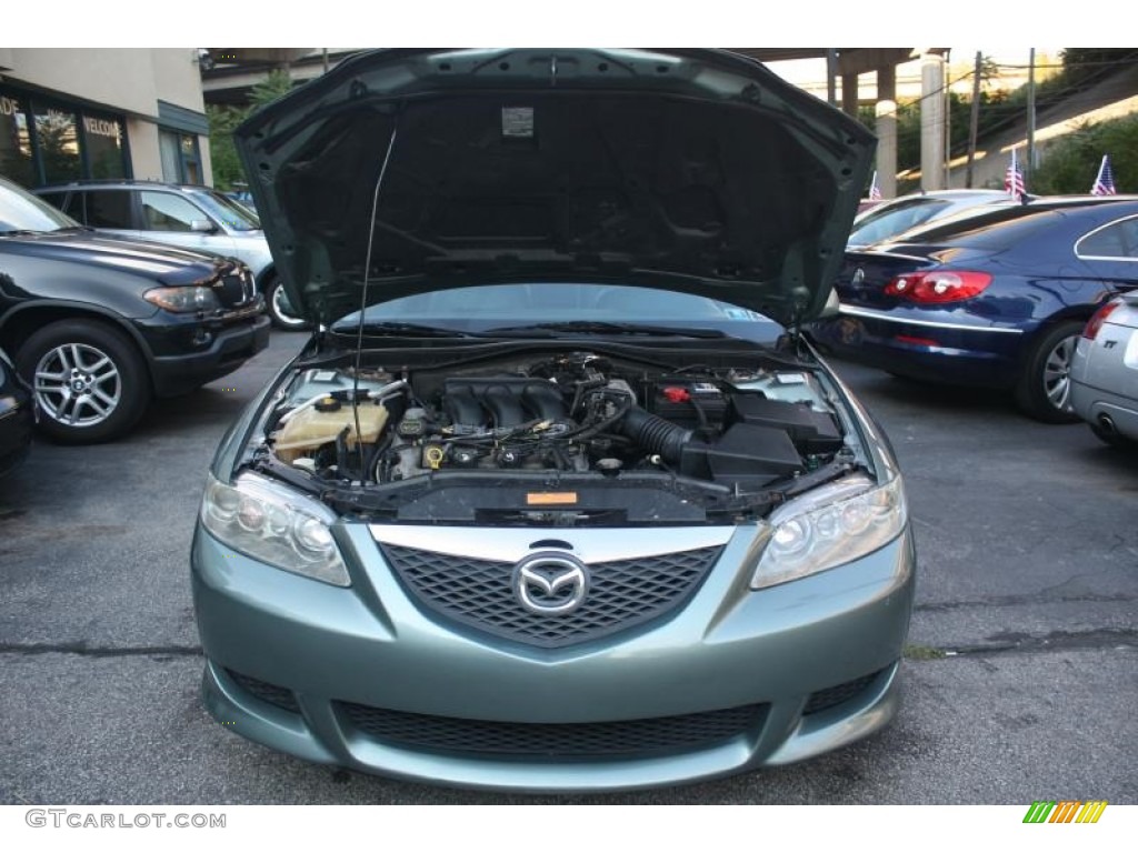 2003 MAZDA6 s Sedan - Sepang Green Metallic / Black photo #58