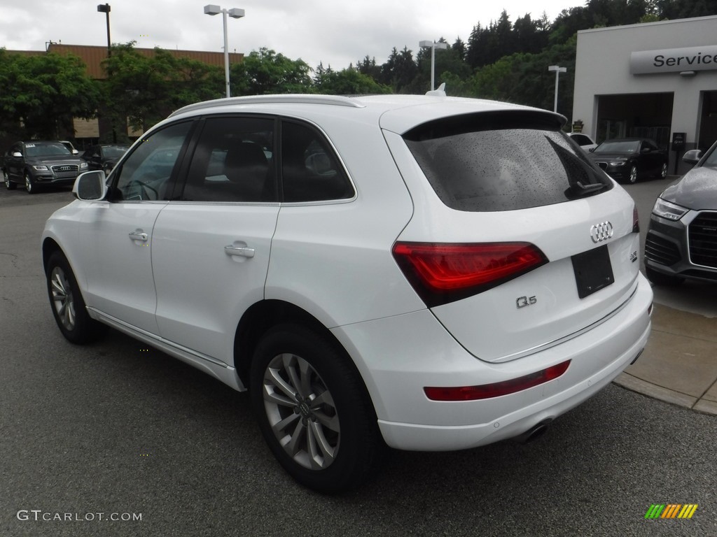 2016 Q5 2.0 TFSI Premium quattro - Glacier White Metallic / Chestnut Brown photo #14