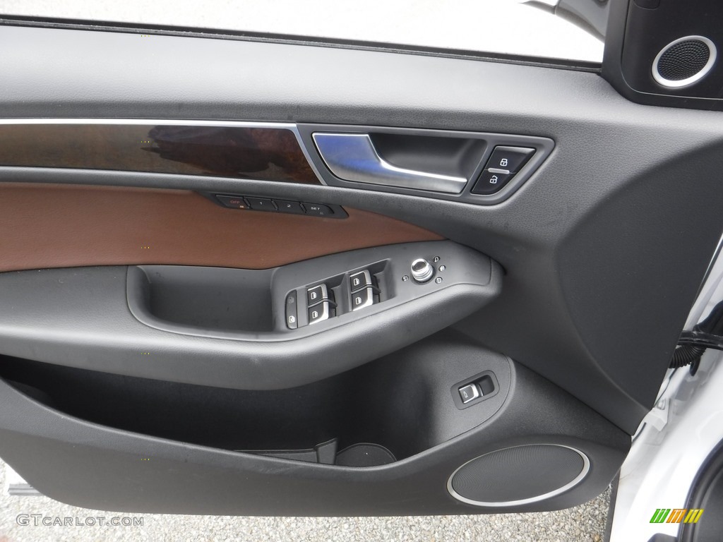 2016 Q5 2.0 TFSI Premium quattro - Glacier White Metallic / Chestnut Brown photo #17