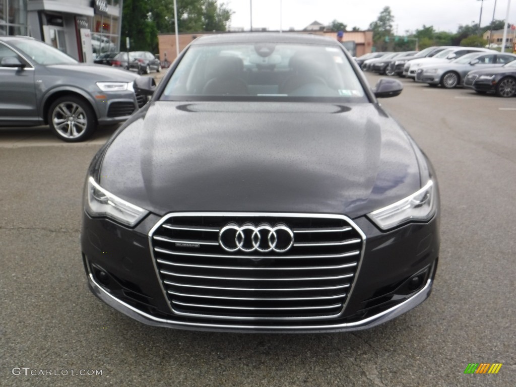 2016 A6 2.0 TFSI Premium Plus quattro - Oolong Grey Metallic / Nougat Brown photo #6