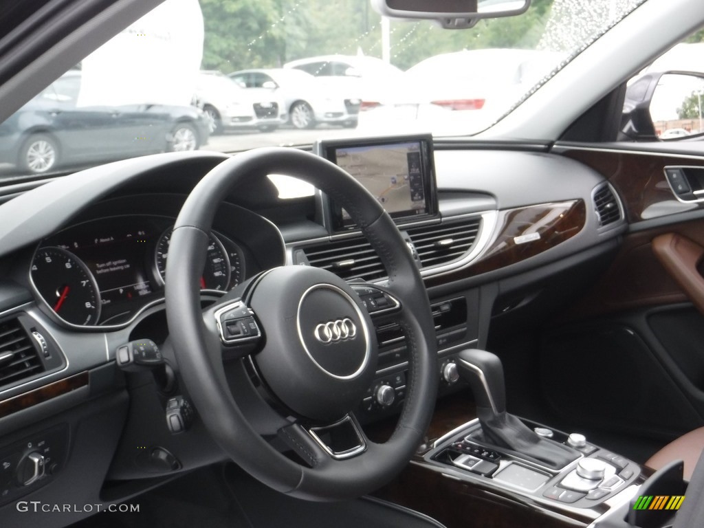 2016 A6 2.0 TFSI Premium Plus quattro - Oolong Grey Metallic / Nougat Brown photo #17
