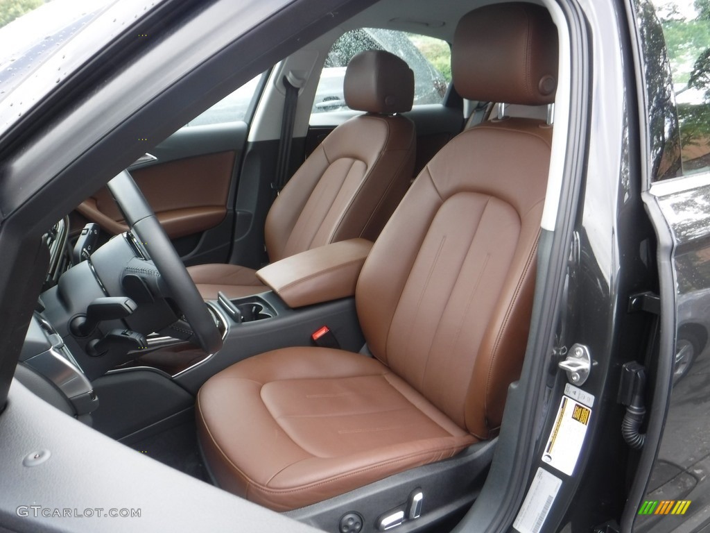 2016 A6 2.0 TFSI Premium Plus quattro - Oolong Grey Metallic / Nougat Brown photo #18