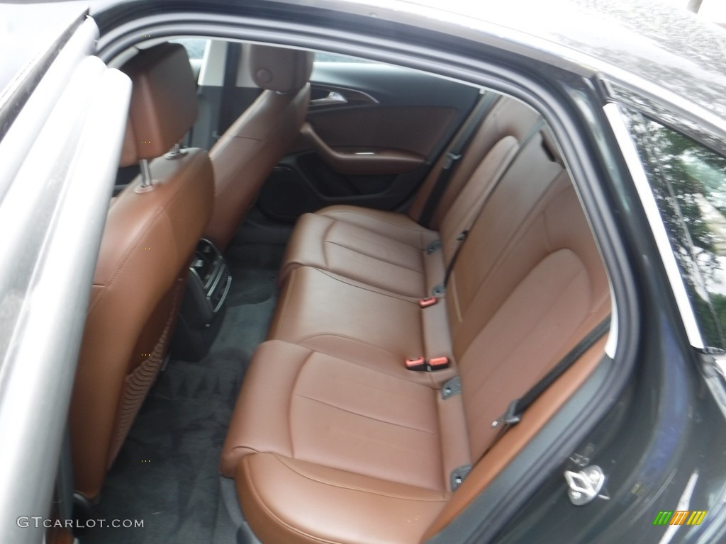 2016 A6 2.0 TFSI Premium Plus quattro - Oolong Grey Metallic / Nougat Brown photo #34