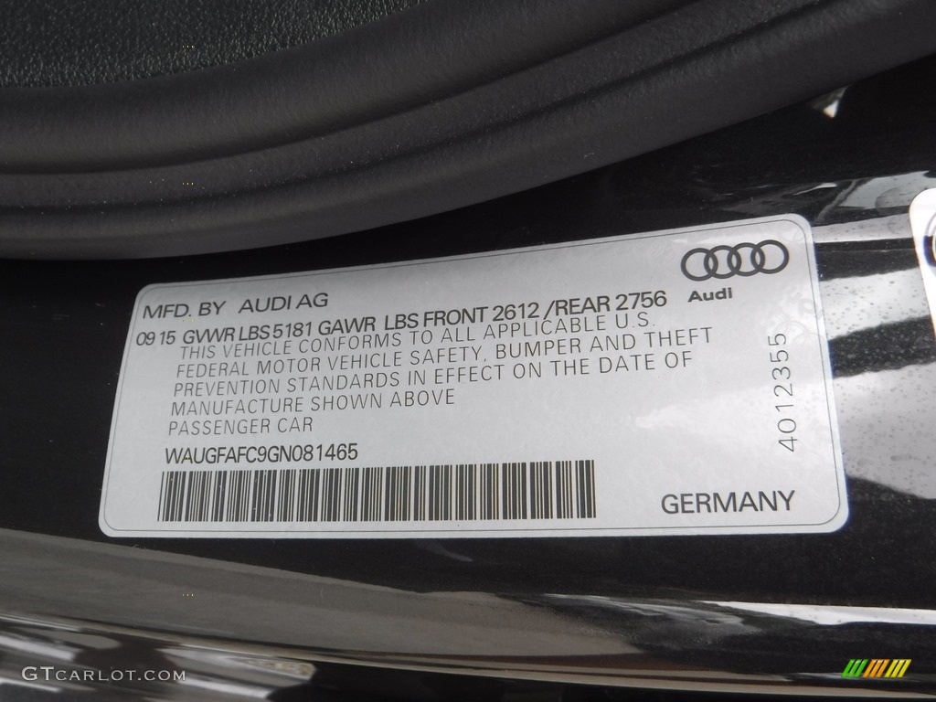 2016 A6 2.0 TFSI Premium Plus quattro - Oolong Grey Metallic / Nougat Brown photo #45