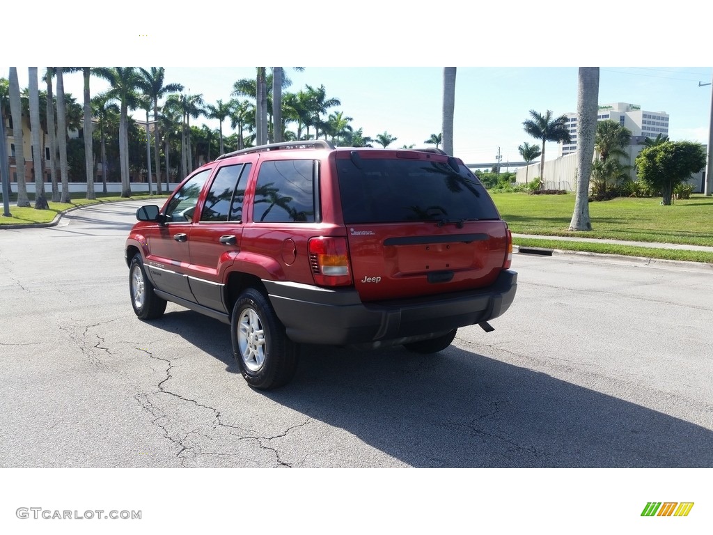 2003 Grand Cherokee Laredo - Dark Garnet Red Pearl / Dark Slate Gray photo #3