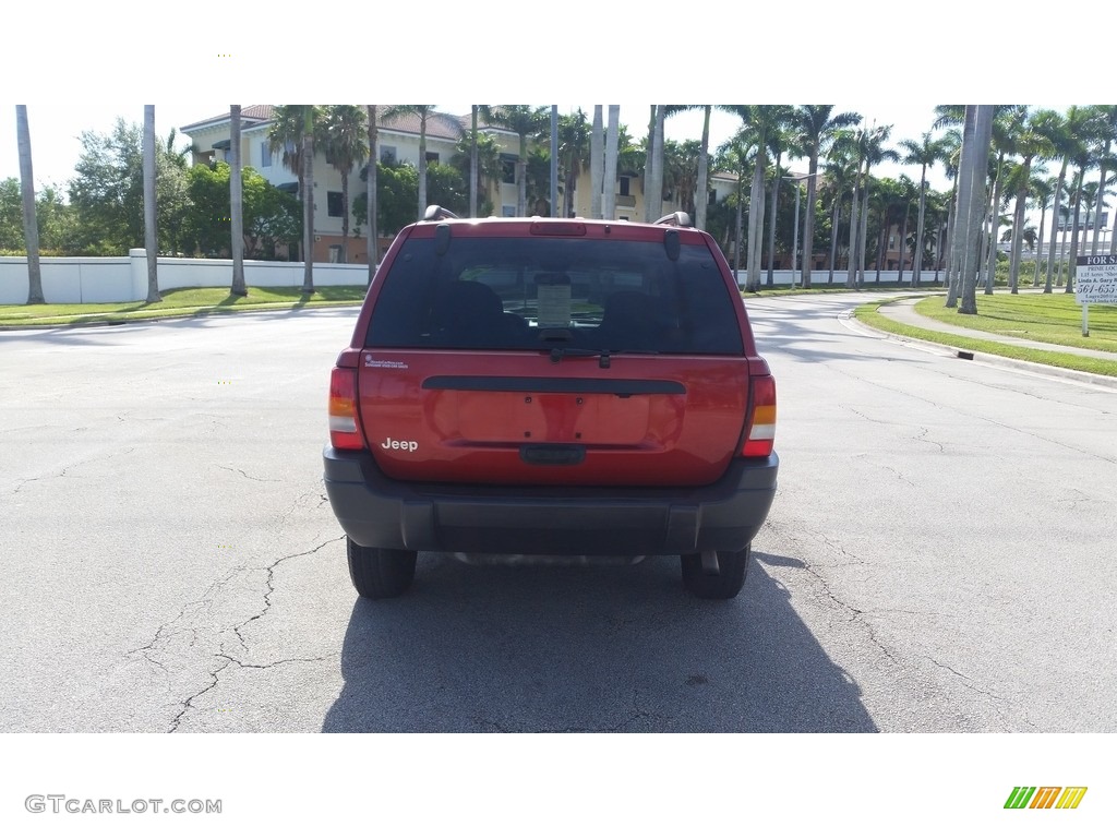 2003 Grand Cherokee Laredo - Dark Garnet Red Pearl / Dark Slate Gray photo #4