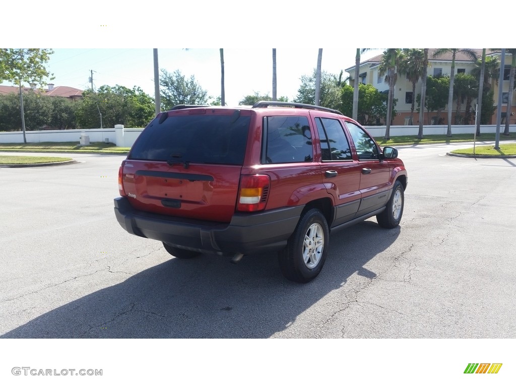 2003 Grand Cherokee Laredo - Dark Garnet Red Pearl / Dark Slate Gray photo #5