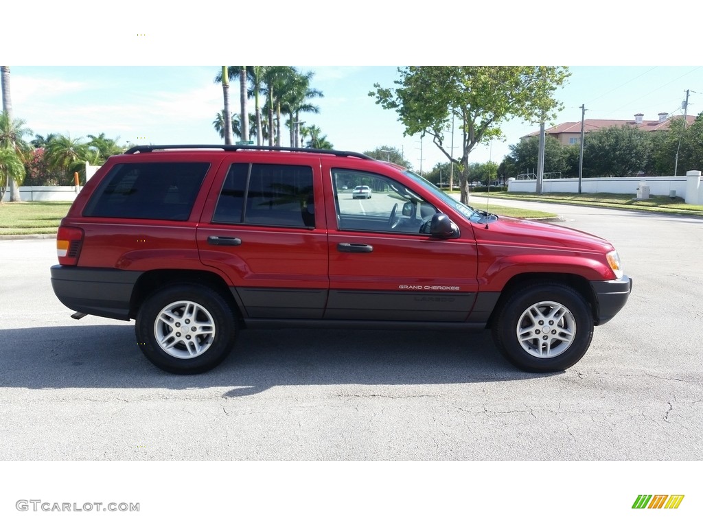 2003 Grand Cherokee Laredo - Dark Garnet Red Pearl / Dark Slate Gray photo #6
