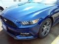 2016 Deep Impact Blue Metallic Ford Mustang EcoBoost Premium Convertible  photo #22