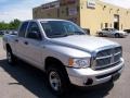 2004 Bright Silver Metallic Dodge Ram 1500 SLT Quad Cab 4x4  photo #12