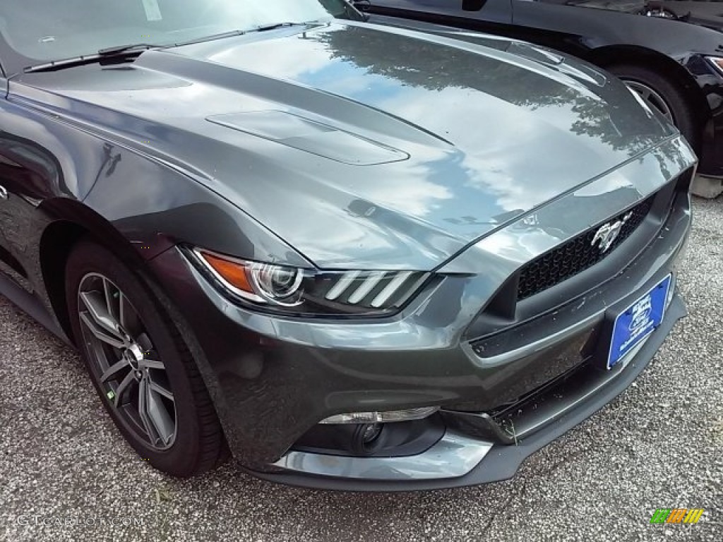 2016 Mustang GT Coupe - Magnetic Metallic / Ebony photo #8