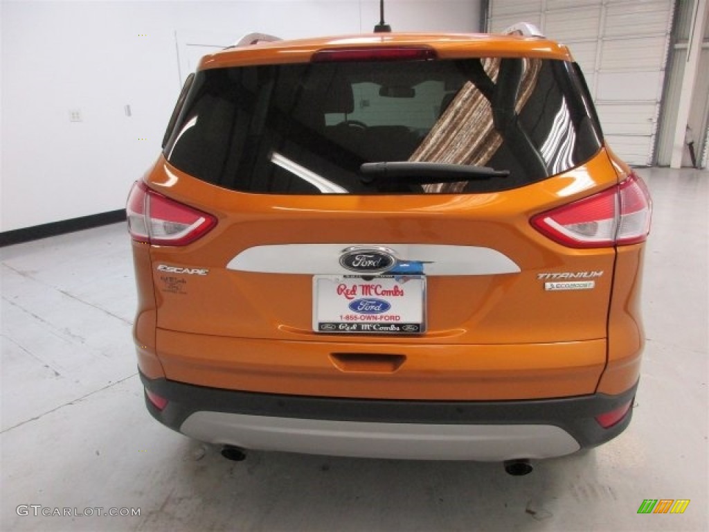 2016 Escape Titanium - Electric Spice Metallic / Medium Light Stone photo #6