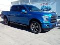 2016 Blue Flame Ford F150 Lariat SuperCrew 4x4  photo #1