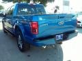 2016 Blue Flame Ford F150 Lariat SuperCrew 4x4  photo #14