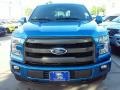 2016 Blue Flame Ford F150 Lariat SuperCrew 4x4  photo #16