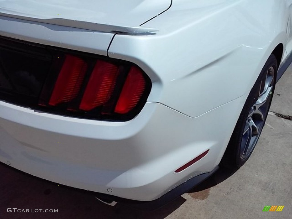 2017 Mustang GT Premium Coupe - White Platinum / Ebony photo #16