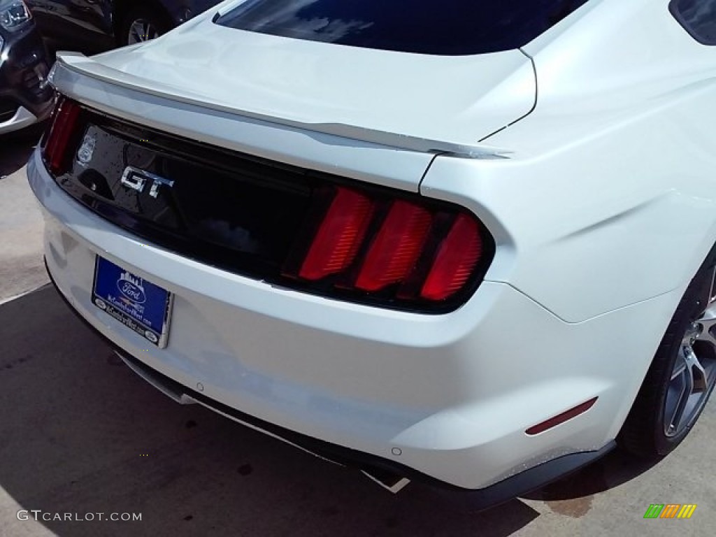 2017 Mustang GT Premium Coupe - White Platinum / Ebony photo #17