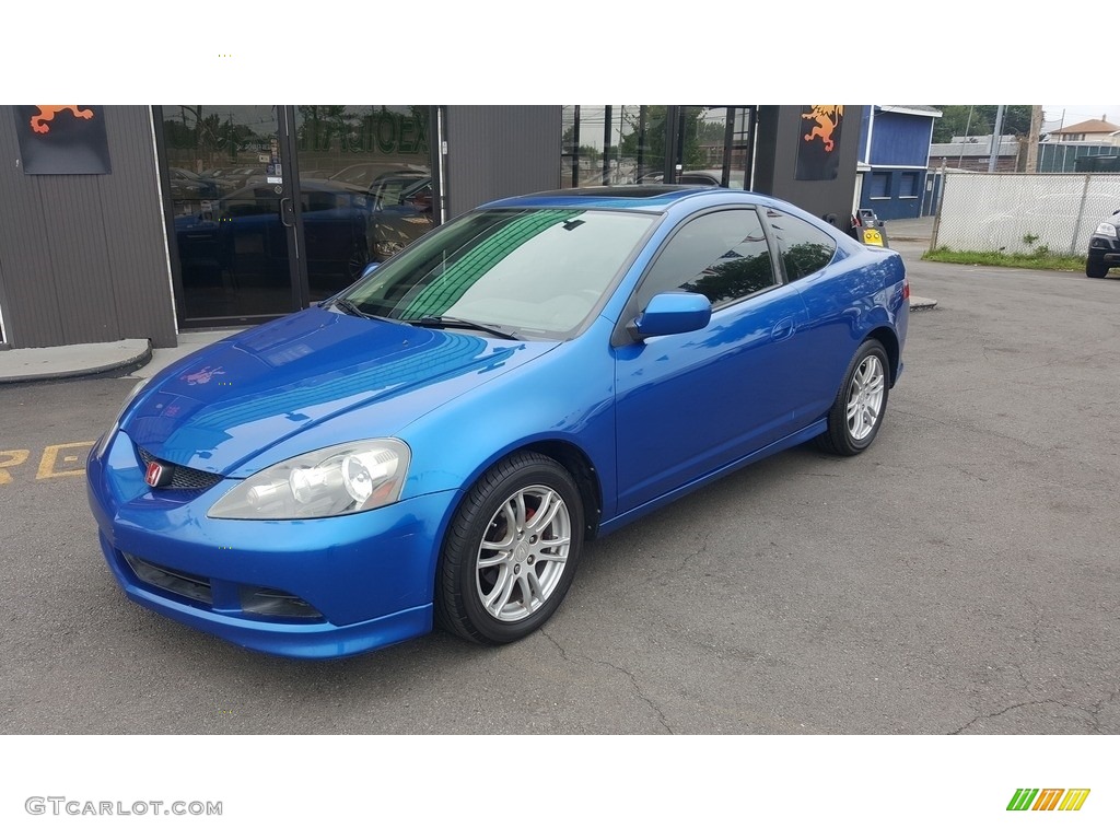 Vivid Blue Pearl Acura RSX