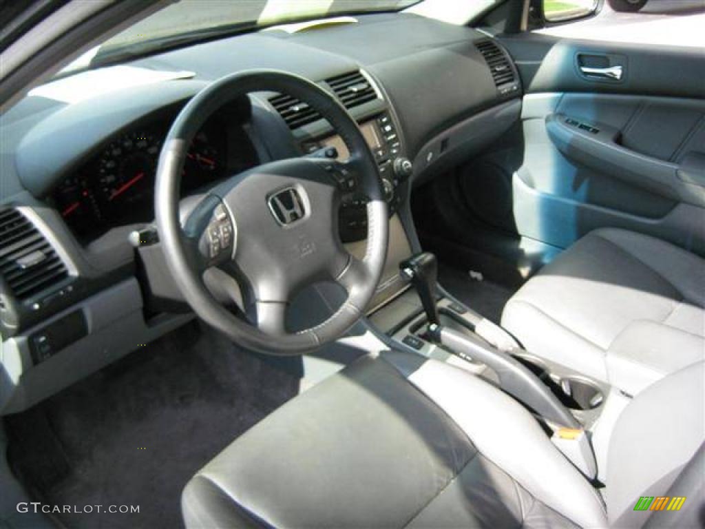 2003 Accord EX-L Sedan - Graphite Pearl / Gray photo #7