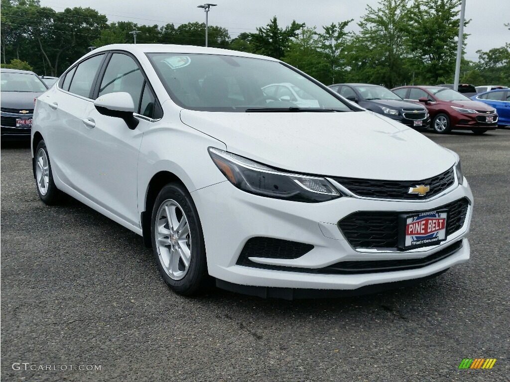 2016 Cruze LT Sedan - Summit White / Jet Black photo #1