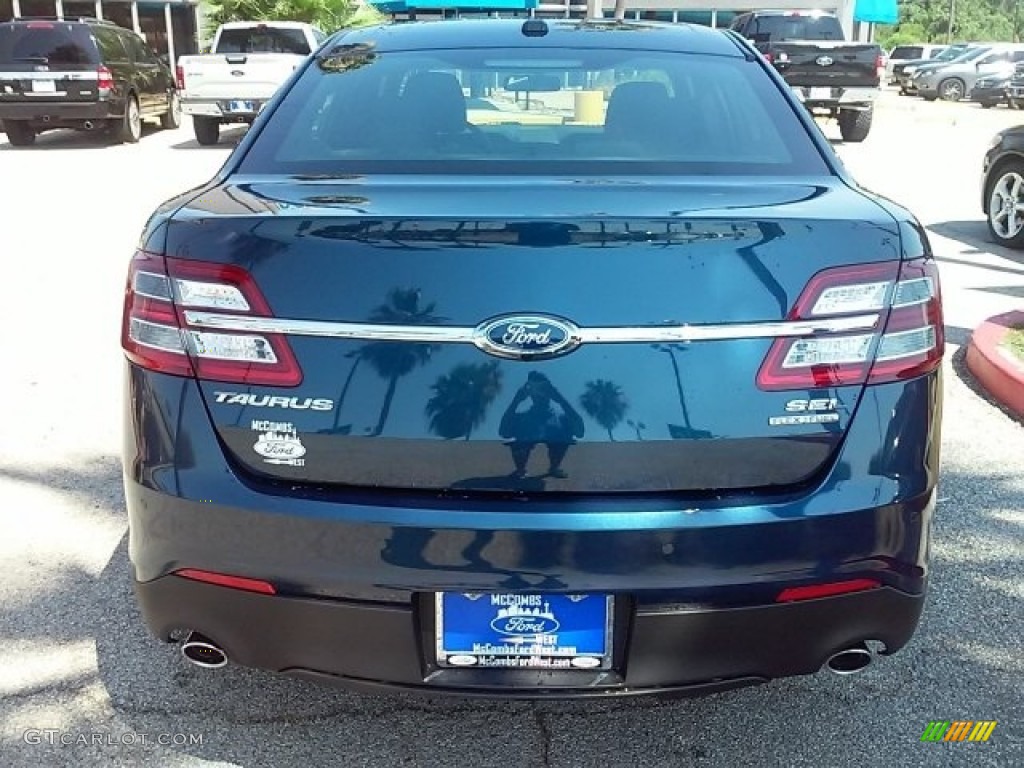 2016 Taurus SEL - Blue Jeans / Charcoal Black photo #17