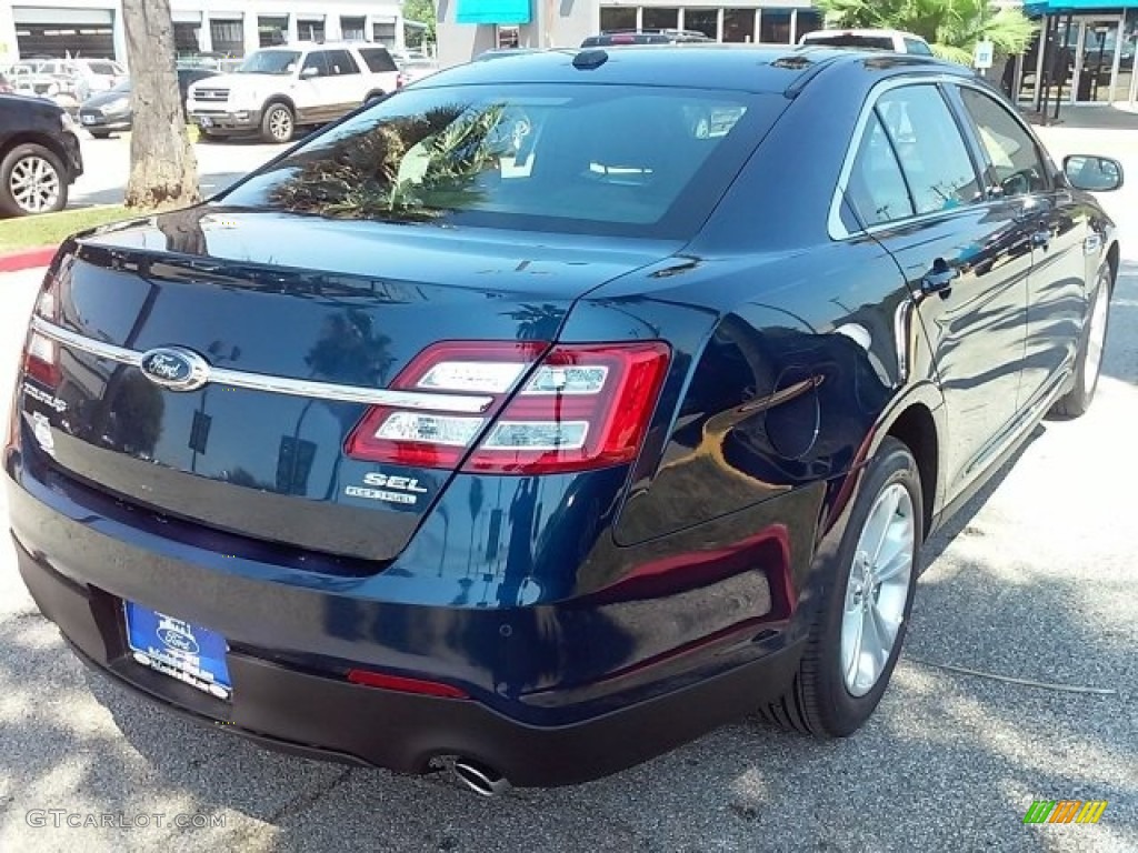 2016 Taurus SEL - Blue Jeans / Charcoal Black photo #21